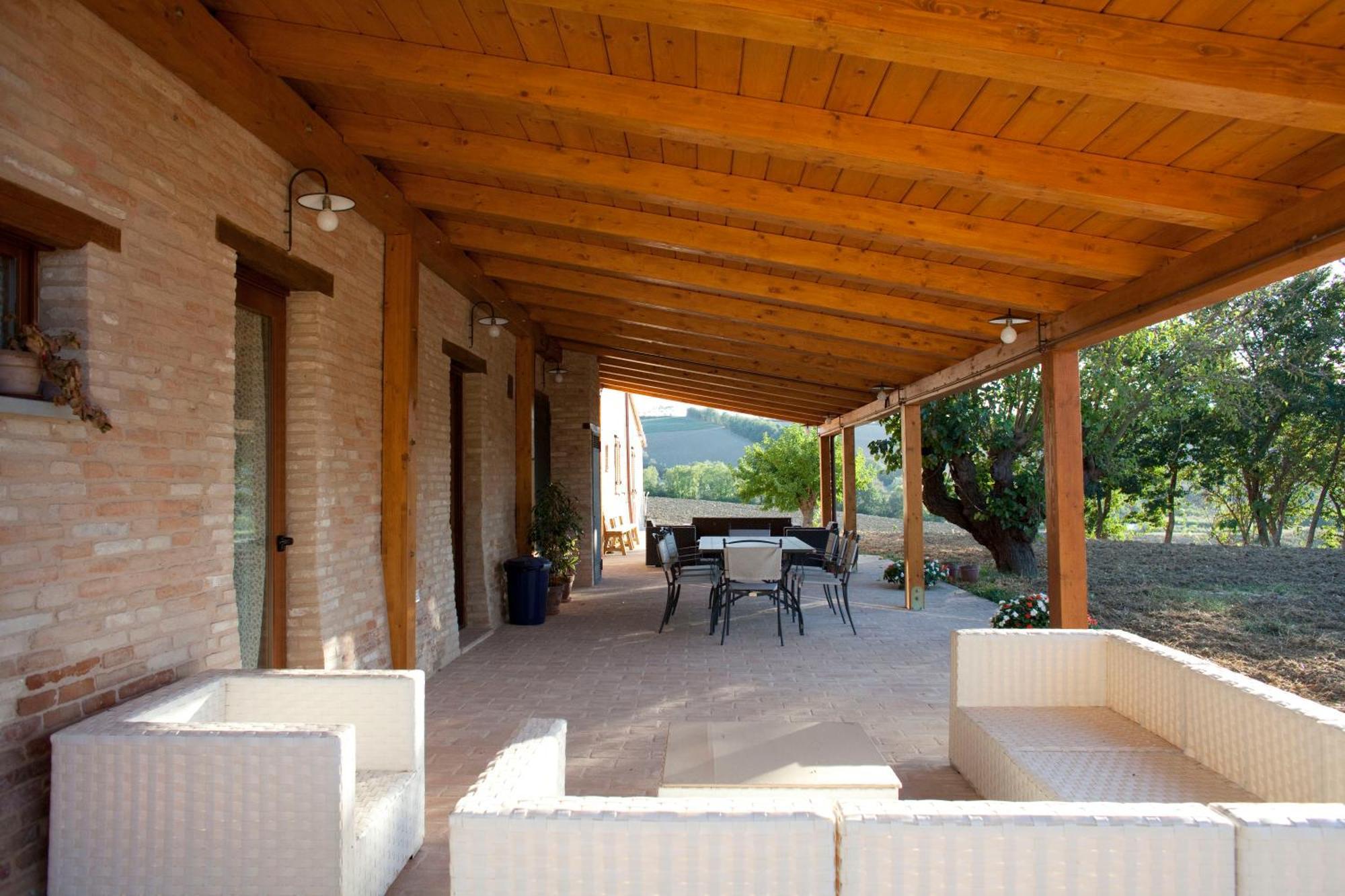 Casale Talevi Villa Cartoceto Bagian luar foto